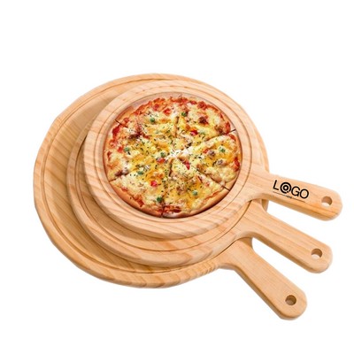 10" Pizza Cutting Board with Handle