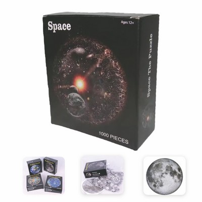 300/500/1000-Piece Custom Full Color Paper Jigsaw Puzzle