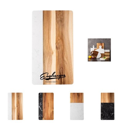 Marble Wood Cutting Board