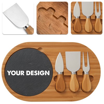 Bamboo Cheese Board Sets